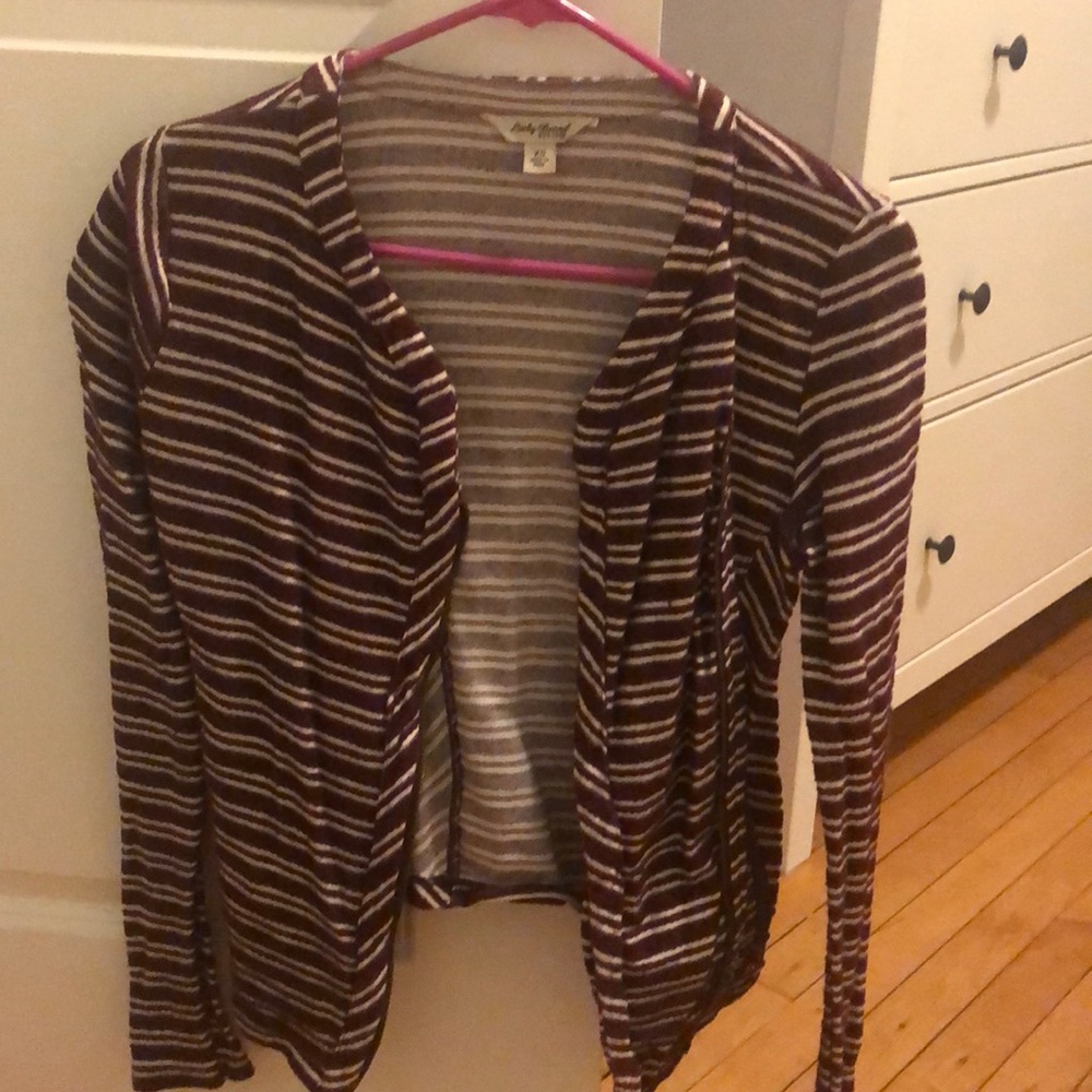 Burgundy sweater
